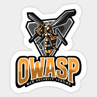 Cyber Security - Hacker - OWASP - Web Security Testing Sticker